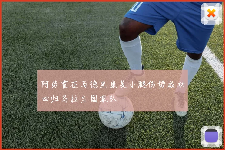 阿劳霍在马德里康复小腿伤势成功回归乌拉圭国家队